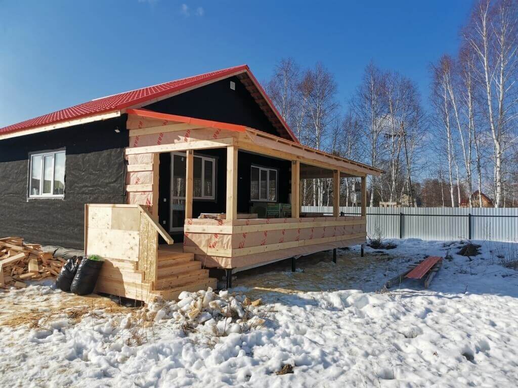 пристройка веранды в Сургуте